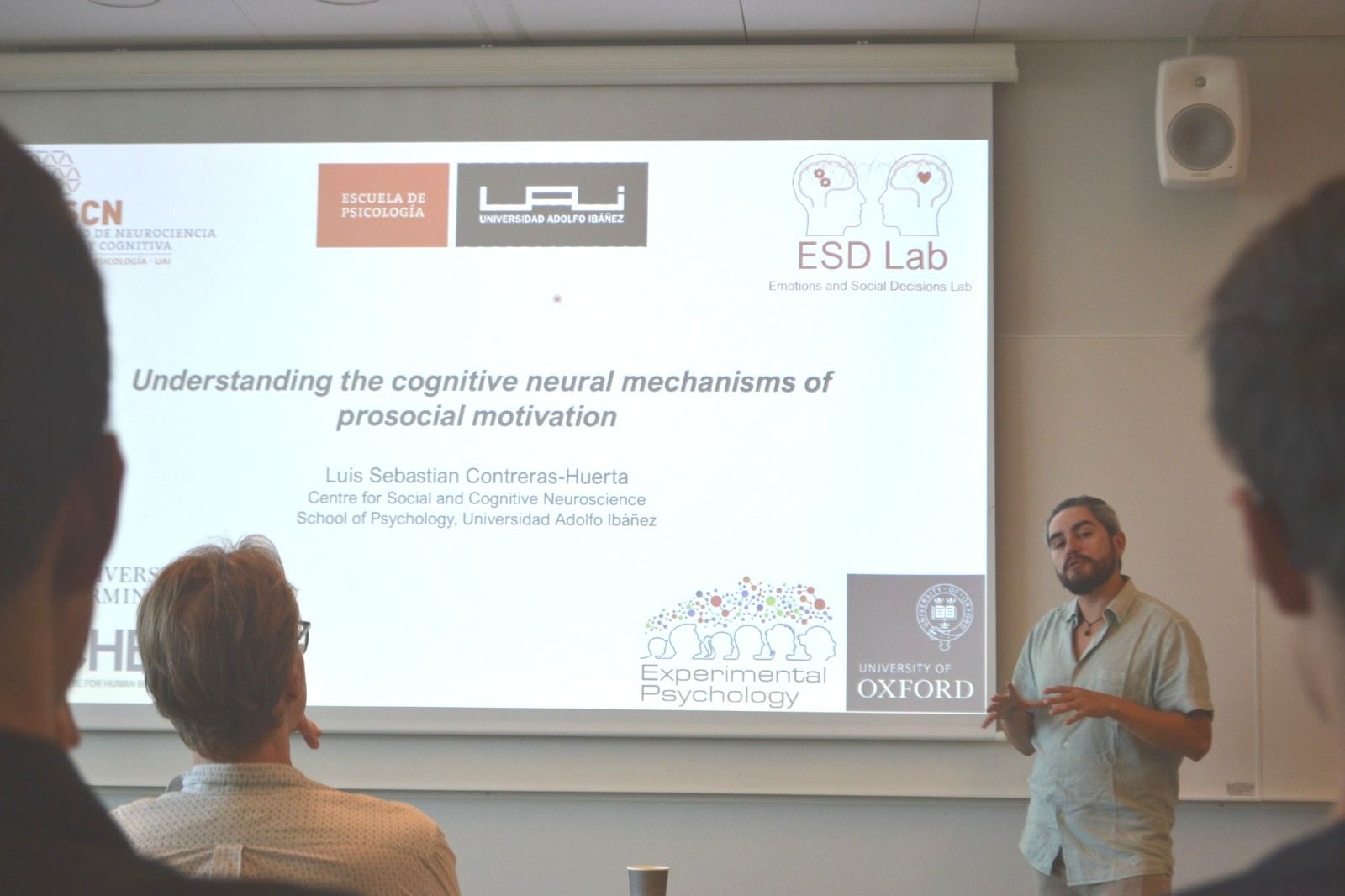 Sebastián Contreras-Huerta presented at Karolinska Institutet