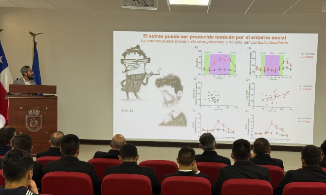 Dr. Luis-Sebastián Contreras participates in “Stress and Naval Performance: From Guidance to Practice” seminar